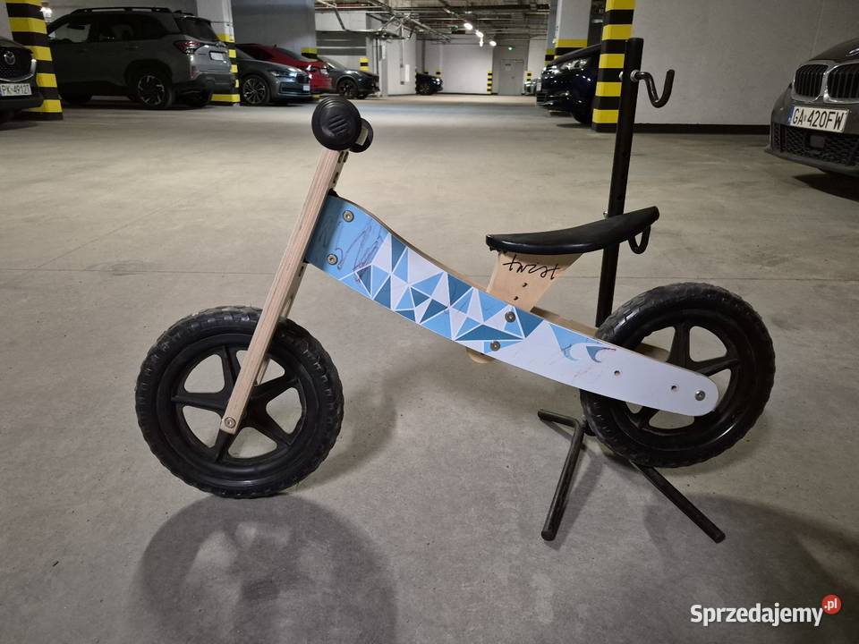 Rowerek rower drewniany biegowy Sun Baby Twist 10" pomorskie Gdańsk