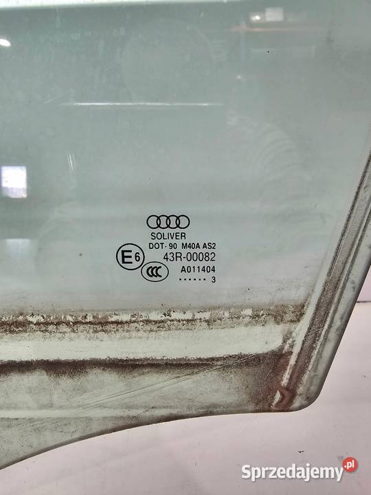 SZYBA BOCZNA DRZWI LEWY PRZÓD AUDI Q3 8U 2013R śląskie Przystajń sprzedam