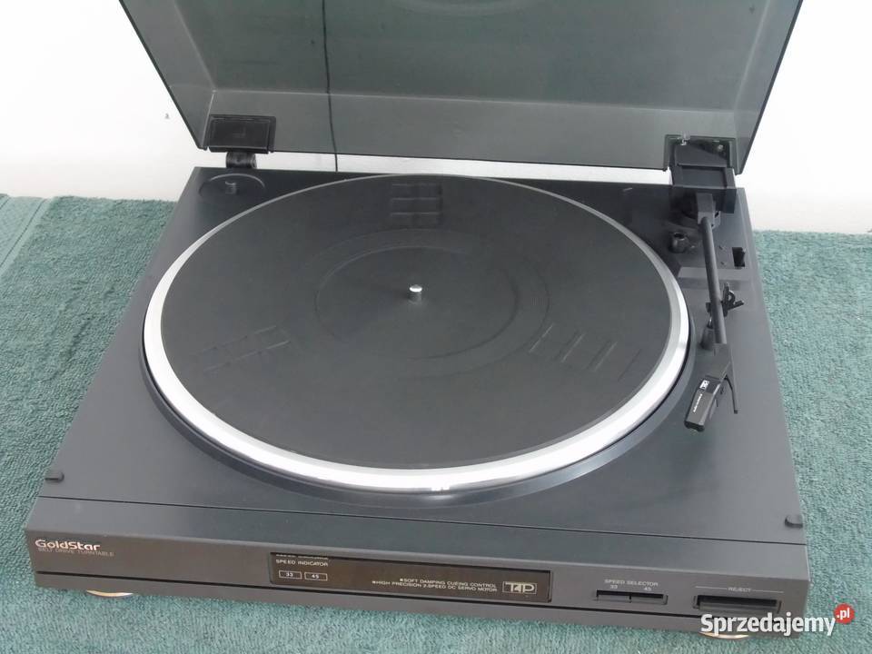 Gramofon Goldstar igła T4Pbsprawny DOSTAWA Audio Jasło
