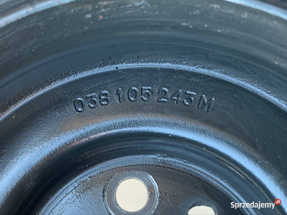 038105243M koło pasowe wału volkswagen tiguan 5N Szczecin sprzedam