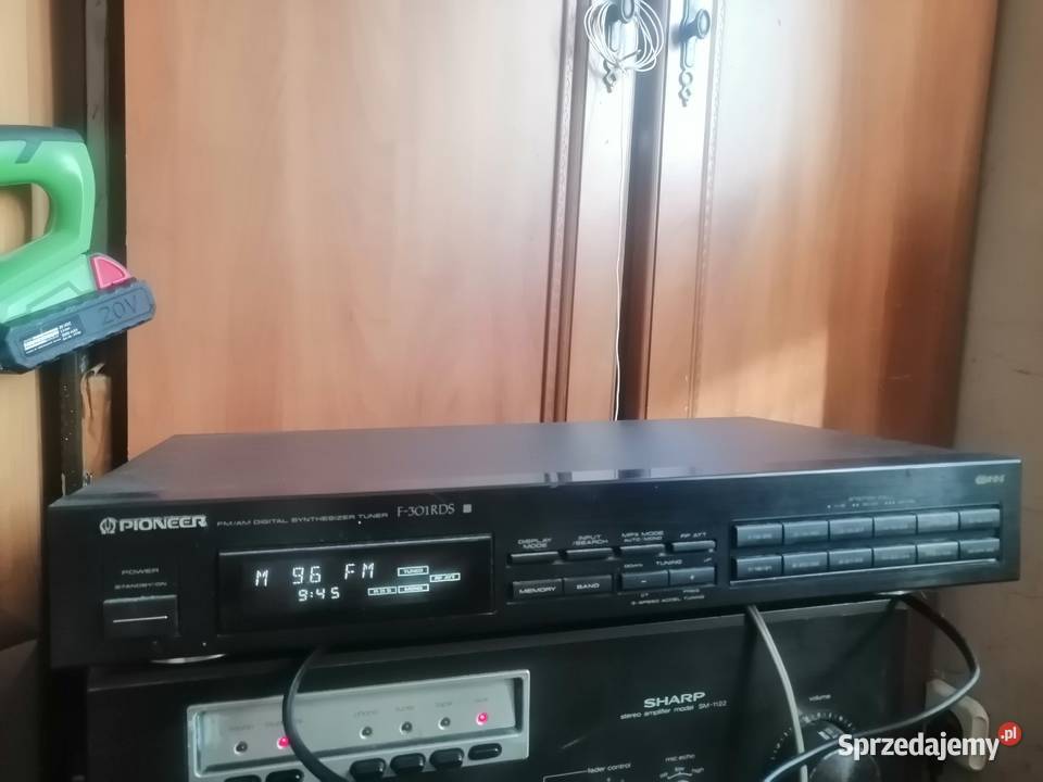 Tuner radiowy cyfrowy Pioneer F301RDS czarny Radioodtwarzacze
