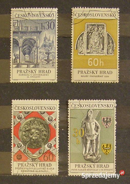 Znaczki pocztowe Czechosłowacja Zestaw 6 Łódź