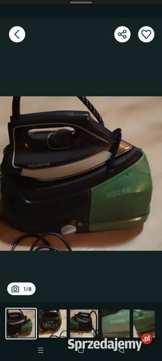 Generator pary stacja parowa żelazko AGD wielkopolskie Ślesin