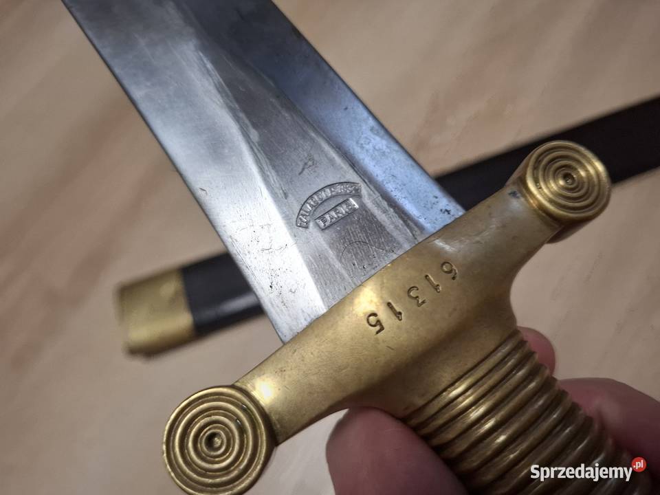 Tasak Francja Gladius 1831 bagnet Świdnica