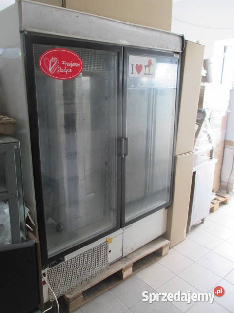 SZAFA CHŁODNICZA 2DRZWIOWA DRZWI PRZESZKLONE Ostrów Wielkopolski