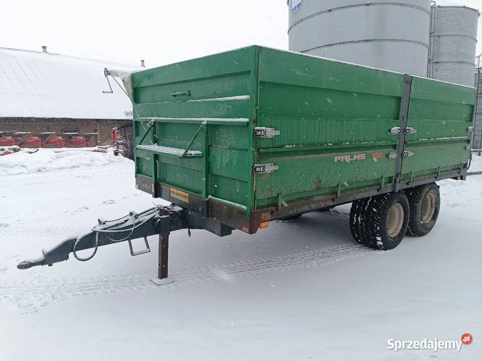 Przyczepa Palms 10ton nieuszkodzony podlaskie Suwałki