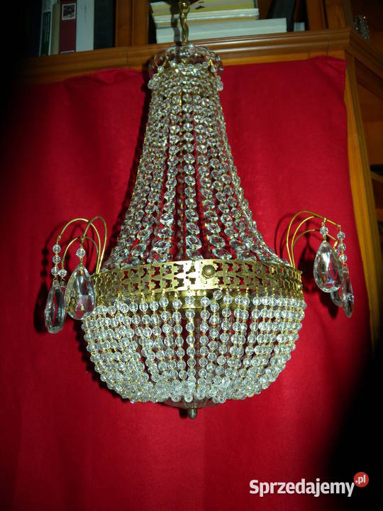 Żyrandol kryształowy Maria Theresa gruszka Katowice