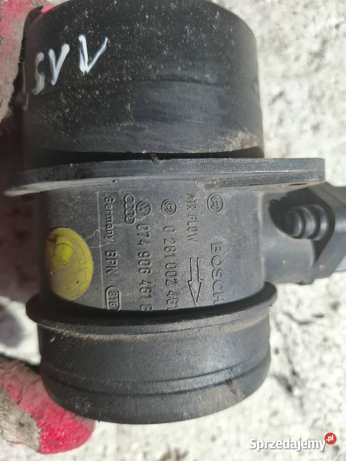 Przepływomierz Powietrza Volkswagen Passat B5 osobowe Pozostałe Wisznice