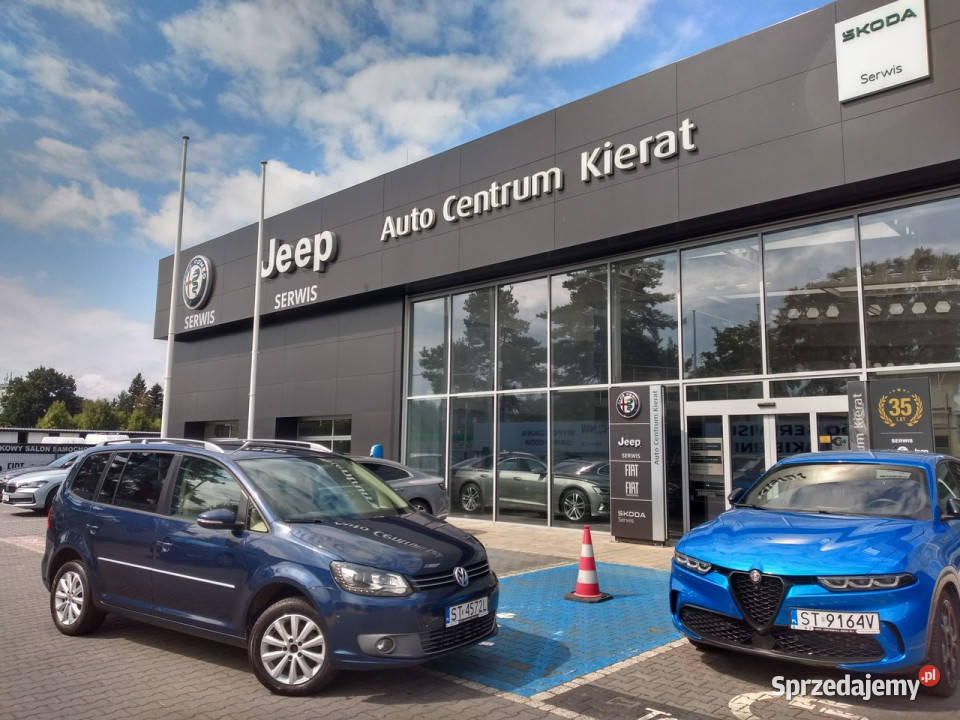 Volkswagen Touran 14 TSI 140 dsg II 20102015 lakier metallic śląskie Tychy