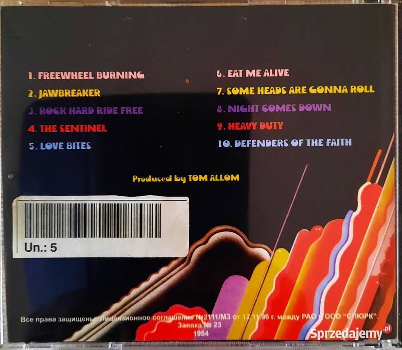Album CD JUDAS PRIEST DEFENDERS OF THE FAITH pomorskie Gdańsk