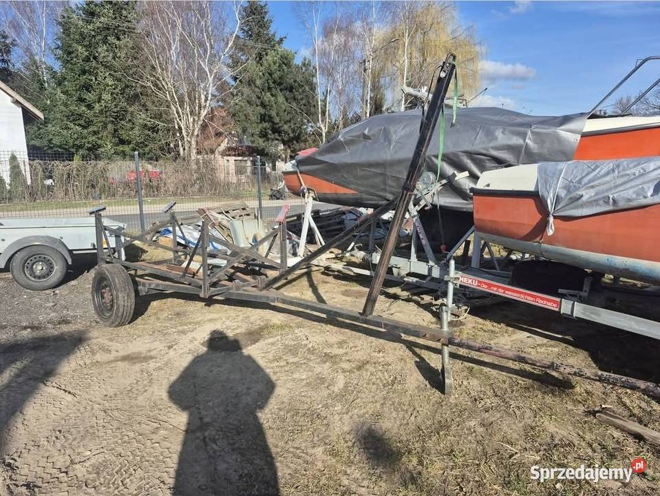 Wózek portowy do jachtu balastowego Poznań