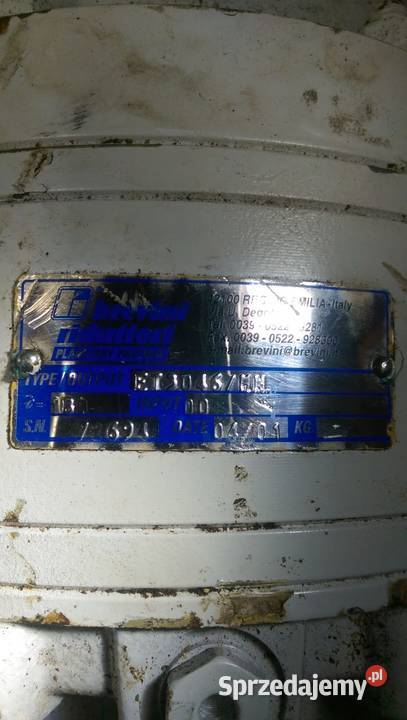 Motoreduktor z przekładnią planetarną