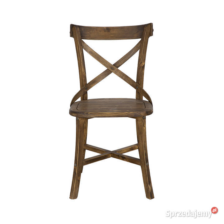 postarzane krzesło LARS drewniane producenta 88cm Maków Podhalański