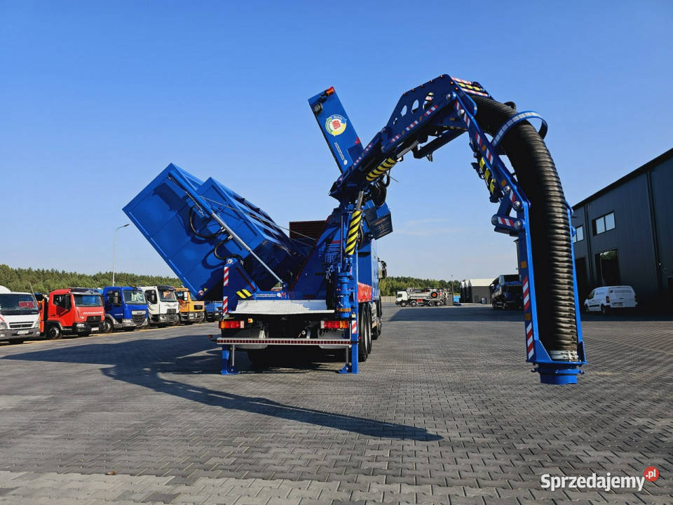 Iveco MTS 4 x turbina odkurzacz koparka ssąca świętokrzyskie Daleszyce