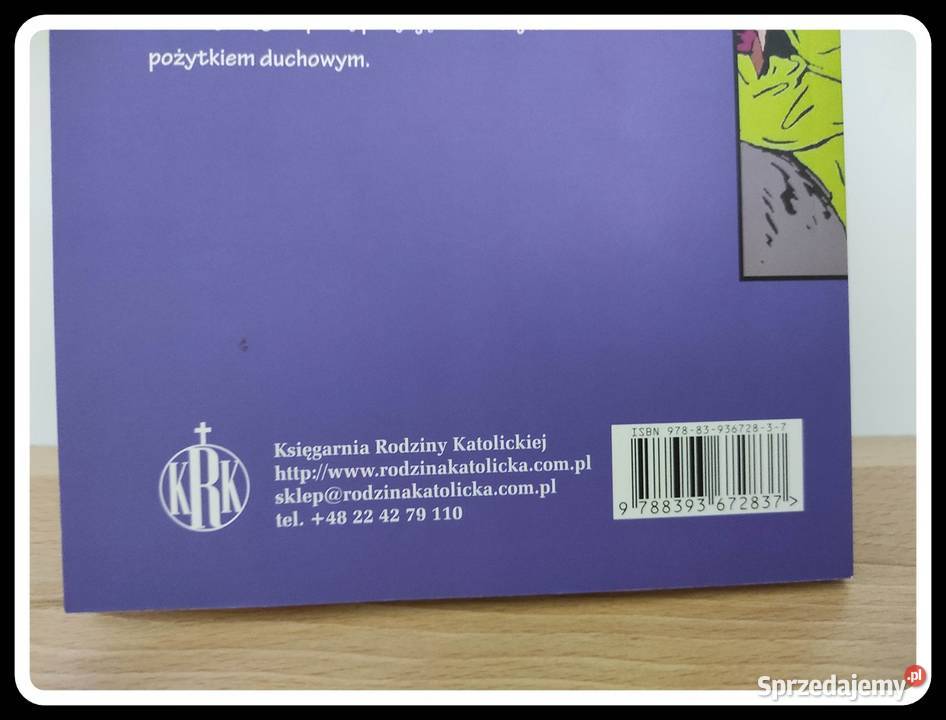 Żywot Pana Jezusa Wyd KRK w formie komiksu ISBN 9788393672837 Książki dla dzieci mazowieckie Płock