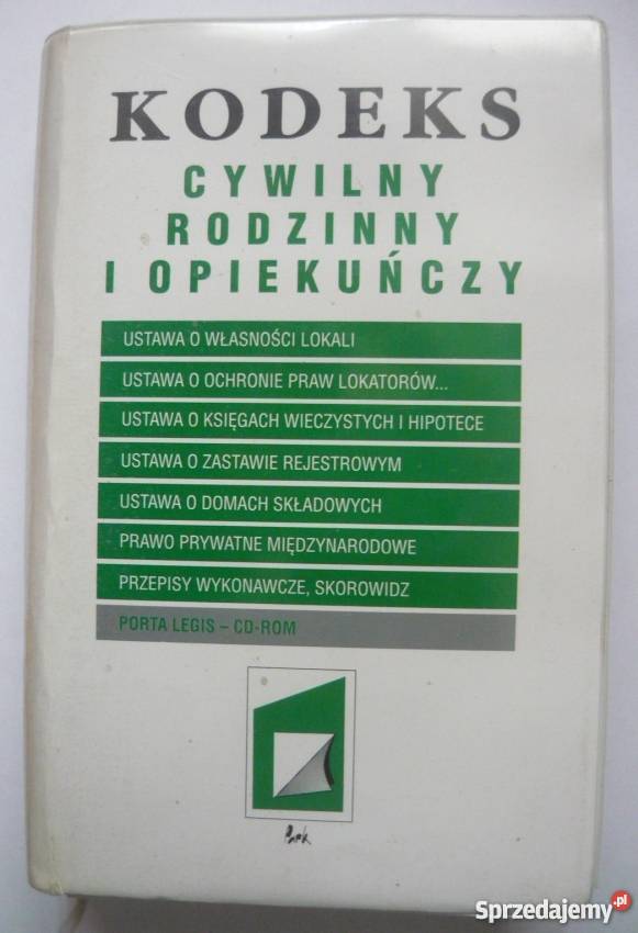 KODEKS CYWILNY RODZINNY I OPIEKUŃCZY WYD X 2002 Łódź
