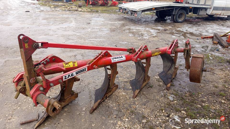 Pług Wirax 4 Skibowy Okazja Pługi Jędrzejów