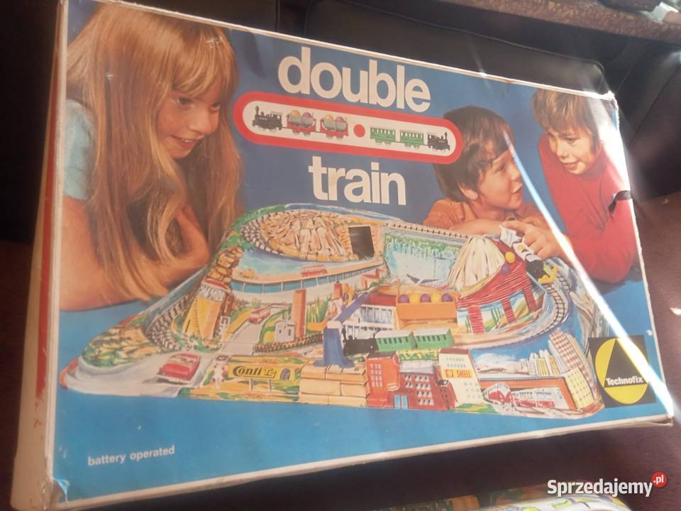 Double Train XXw Lata 60te Dwa pociągi na mazowieckie Grójec