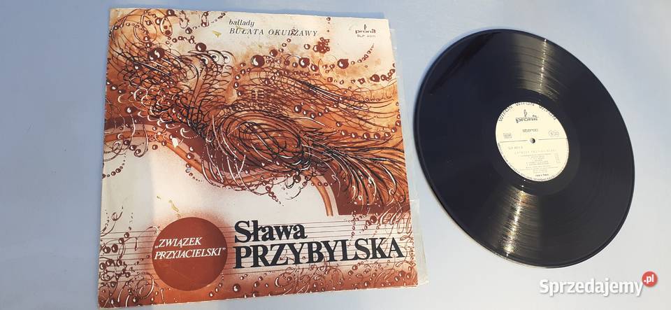 Sława Przybylska Związek przyjacielskiwinyl kujawsko-pomorskie