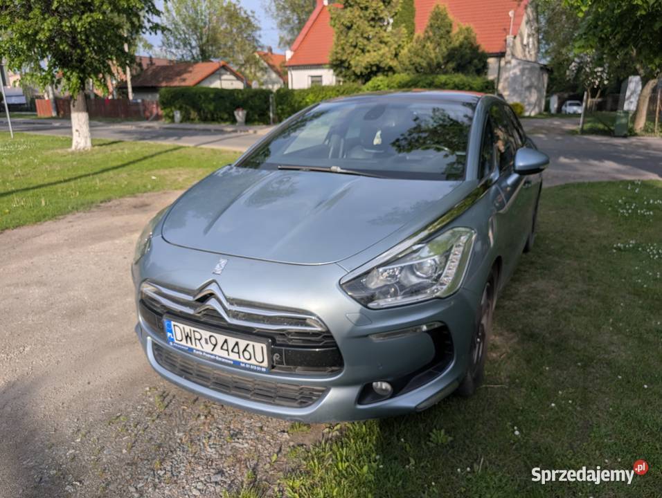 Citroen DS5 20 HDi 2012 163 polski salon Rok produkcji 2012 dolnośląskie Jaksonów