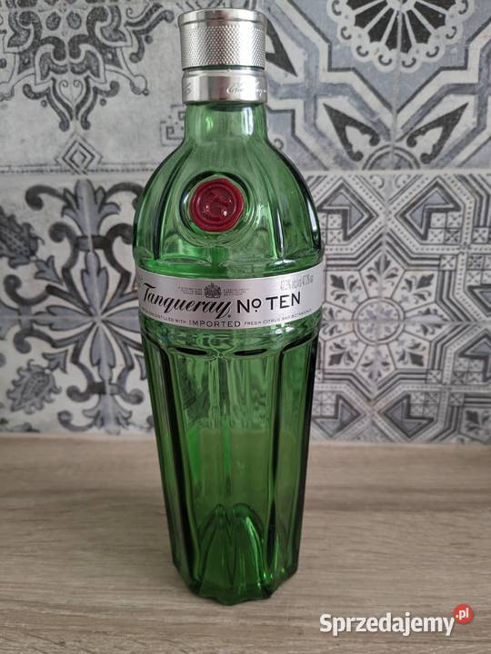 Gin Tanqueray 07l PUSTA kolekcjonerska real foto Kolekcje Warszawa