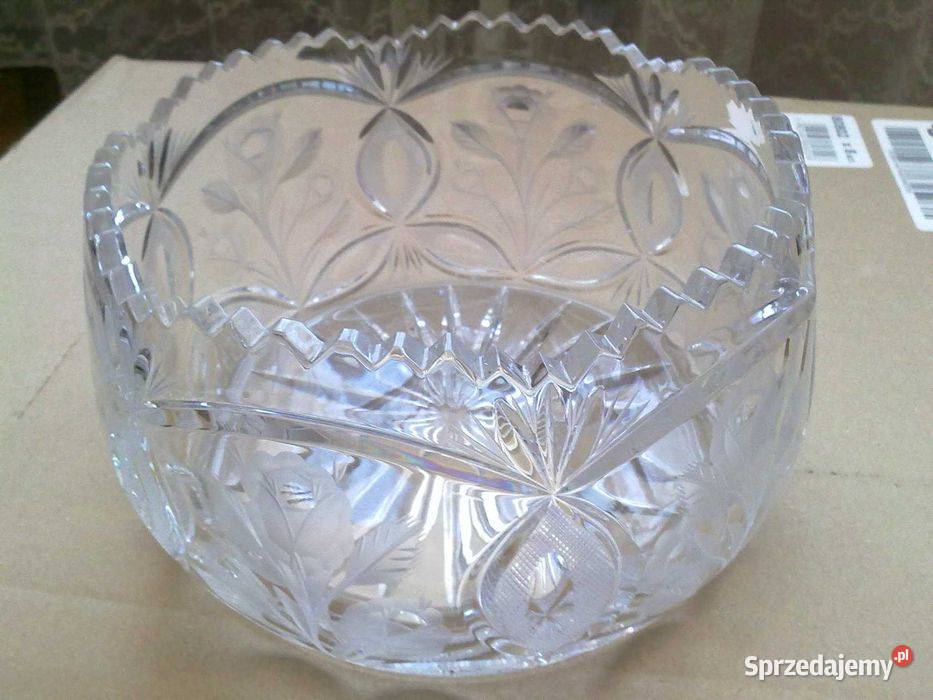 Owocarka kryształowa HSK Violetta 2 sztuki Stronie Śląskie