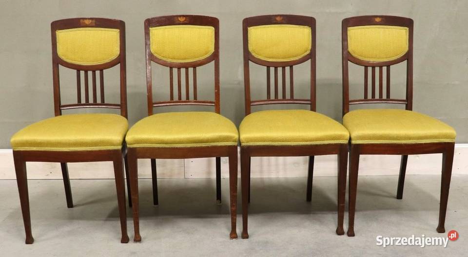 5012 krzesła tapicerowane, kpl 4 szt