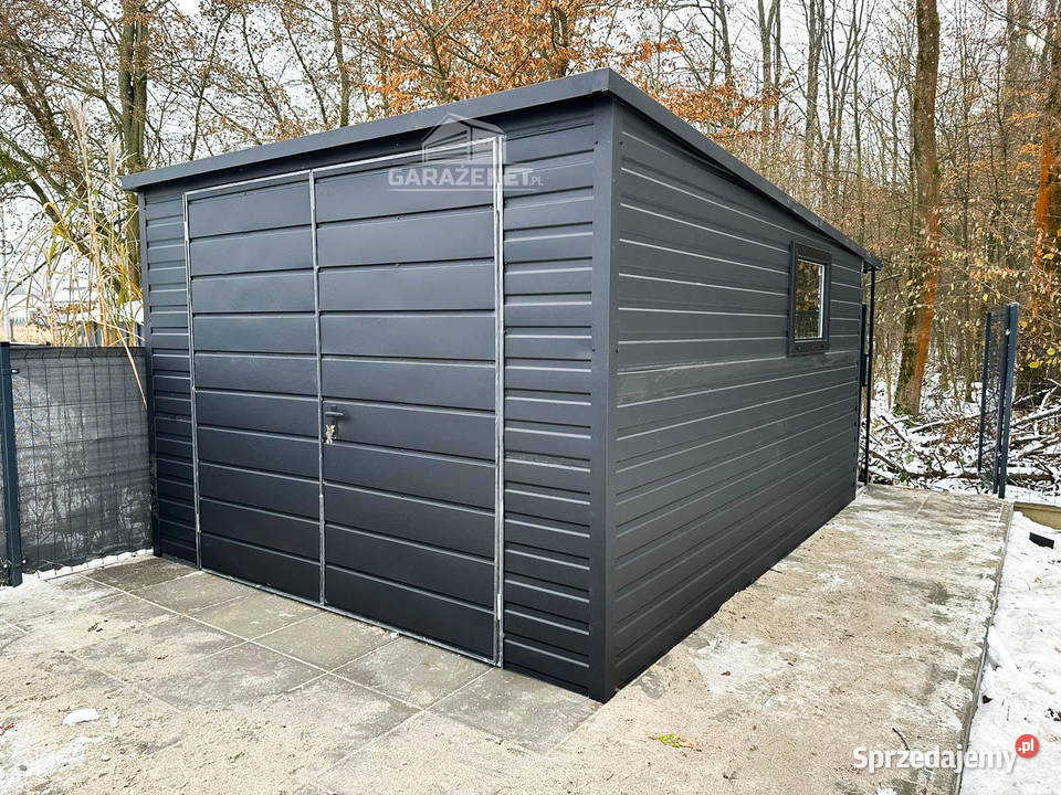GARAŻ BLASZANY 3m x 5m WIATA 05X3 BRAMA Łapanów sprzedam