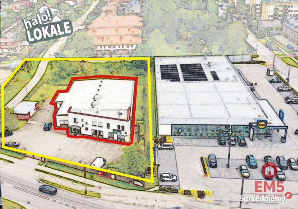Lokal Białystok 1100m2 sprzedam