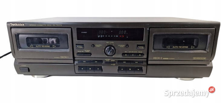 Magnetofon Cassette Deck Technics RSTR373 RS TR Międzychód sprzedam