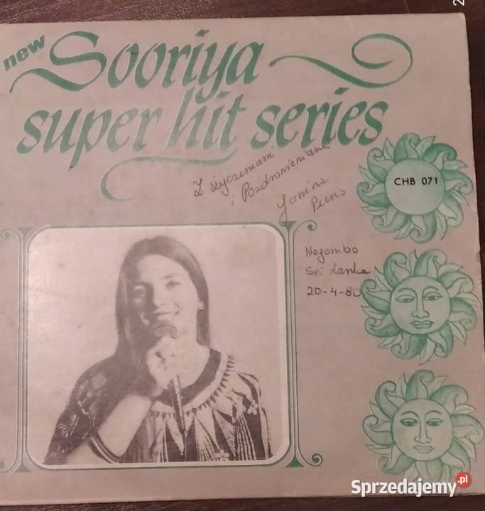 Sooriya Hits by Janina winyl 1 płyta Puławy sprzedam