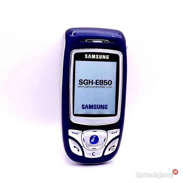 Telefon Samsung SGH E850 ładowarka jedyny Warszawa