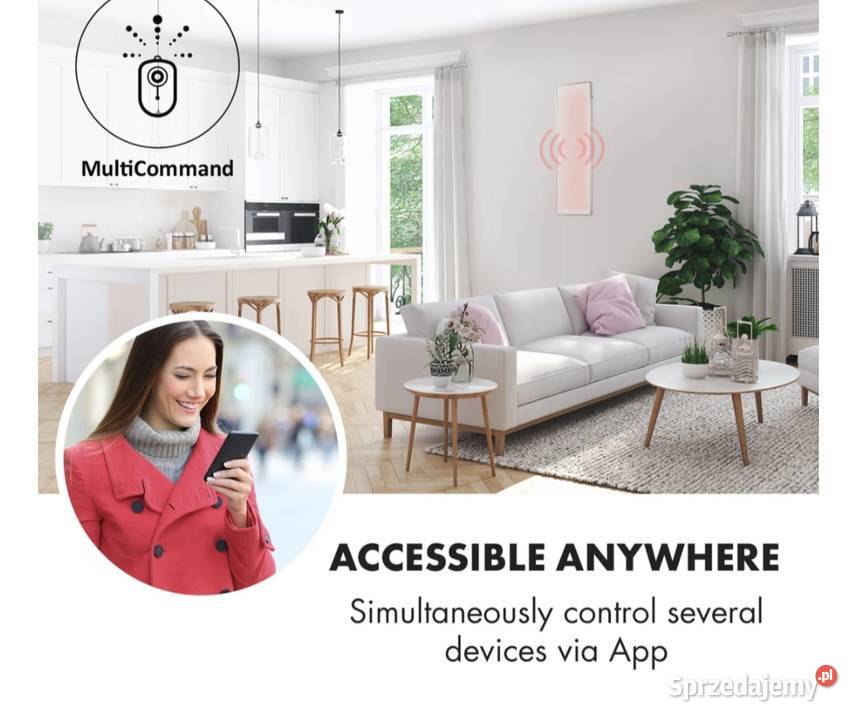 Wonderwall Smart Panel grzewczy na podczerwień