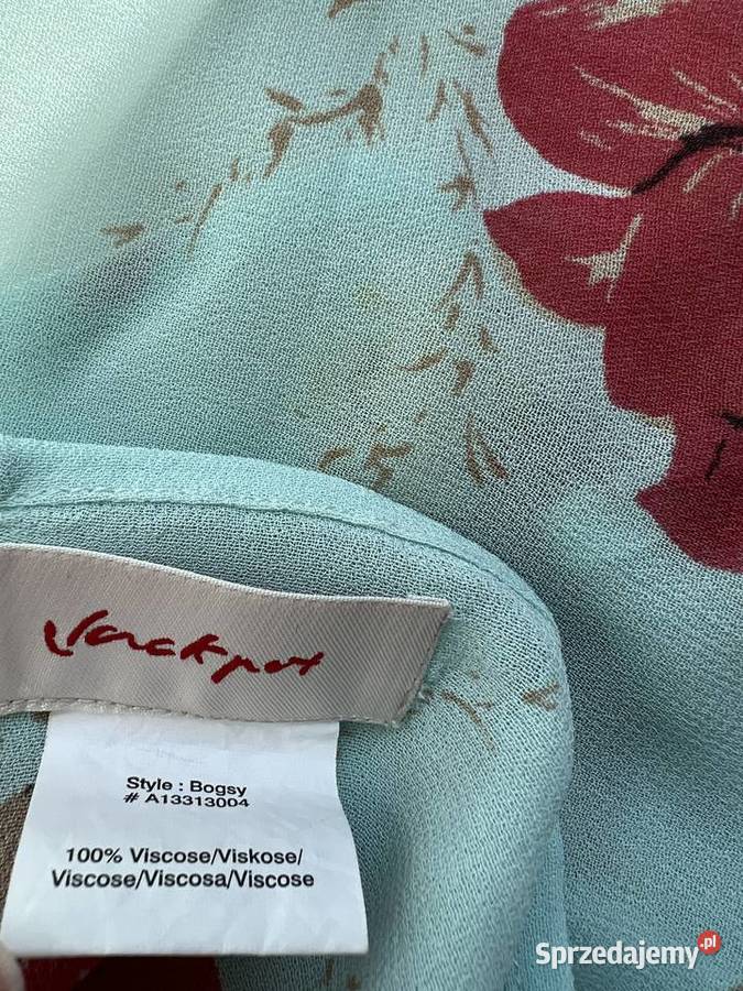 JACKPOT apaszka szal szalik w kwiaty mazowieckie Warszawa