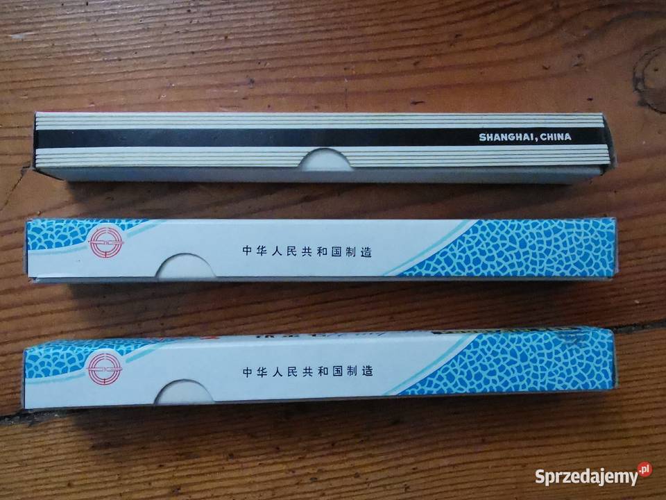 Chińskie pióra wieczne PRL nowe dziewicze Lębork