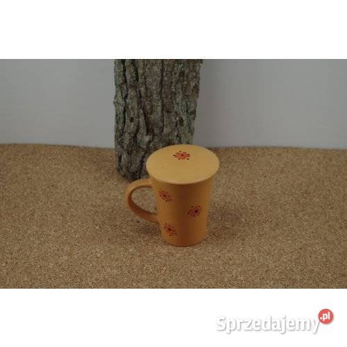 Kubek z zaparzaczem do herbaty ceramiczny