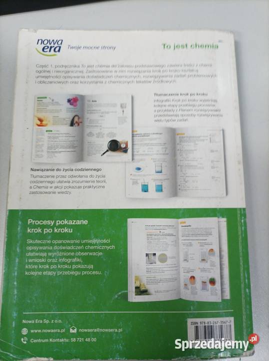 To jest chemia klasa 1 Zakres podstawowy Toruń