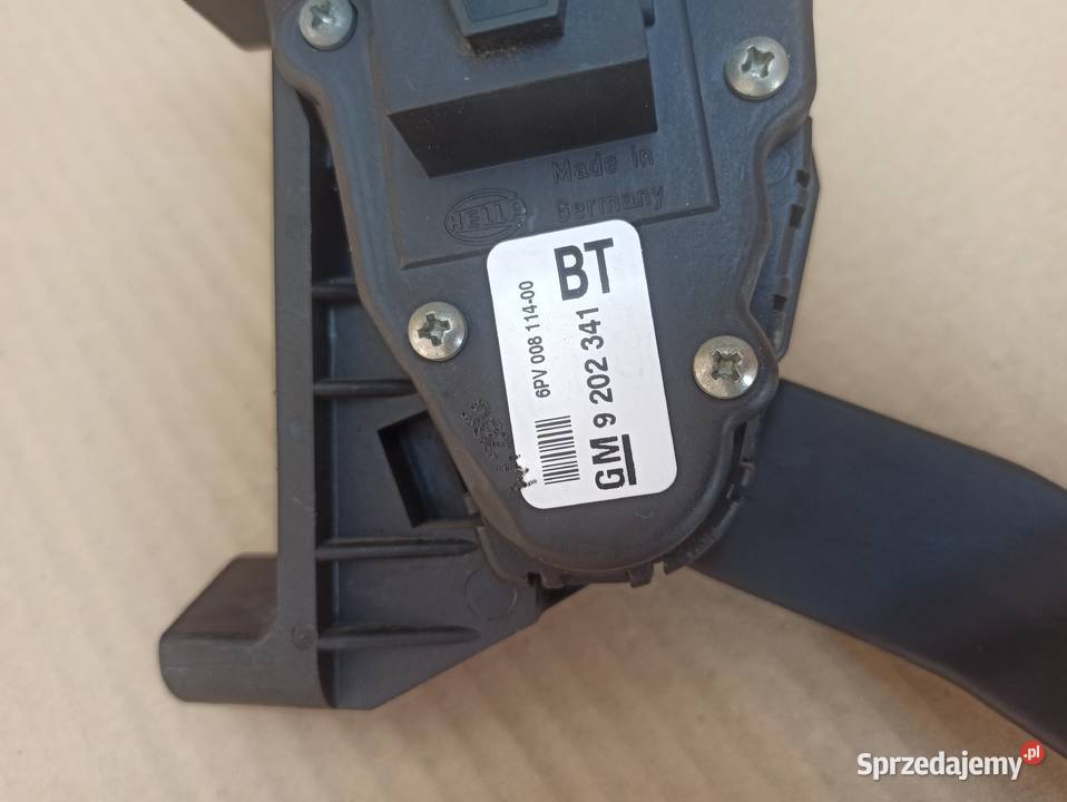 POTENCJOMETR GAZU Opel Zafira A 20DTI 9202341BT Bolesławiec