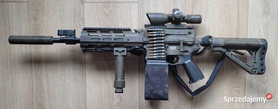 Replika asg karabinu maszynowego 16 LMG GG Warszawa