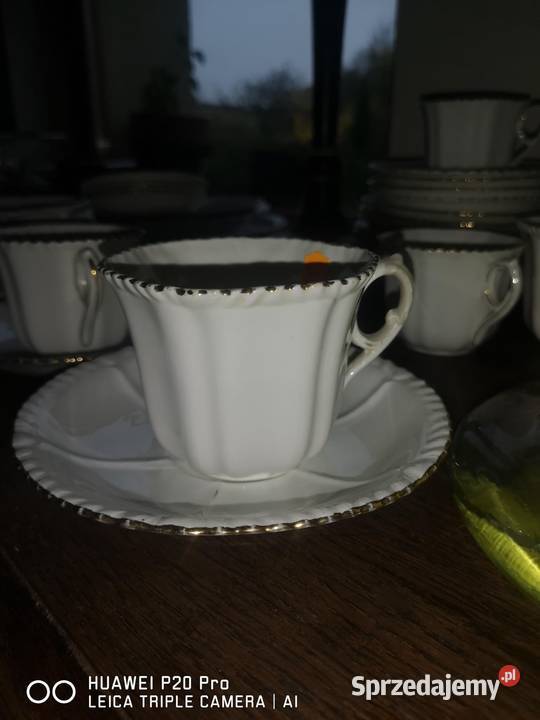 Filiżanka z talerzkiem deserowym Phoenix England pomorskie Gdańsk