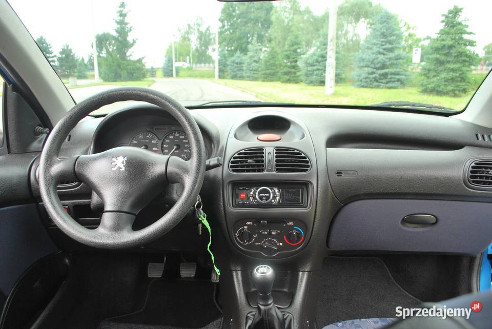 Peugeot 206 14 Benzyna 75 Klima Elektryczne immobilizer Nowy Sącz