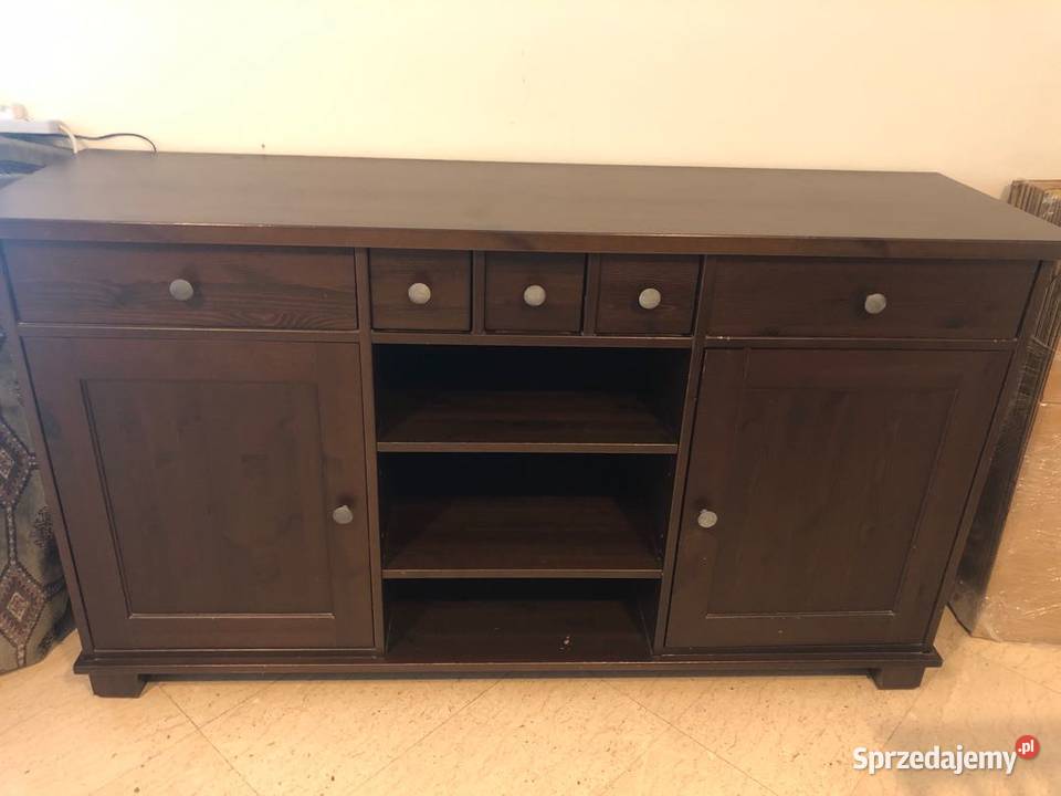 Komoda IKEA szafkidrewnokomoda LEKSVIK Szafy i garderoby Warszawa sprzedam