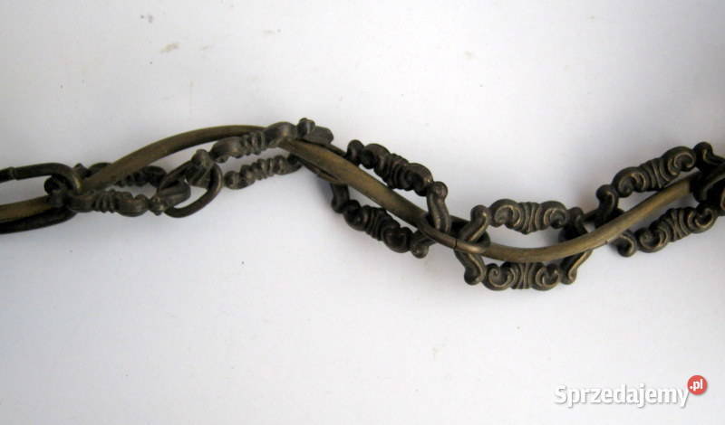 Mosiężne odlewy elementy lampy sufitowej sprzedam