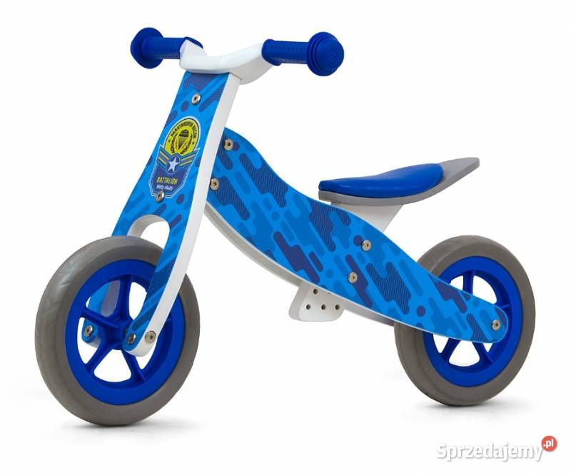Rowerek biegowy trójkołowy jeździk 2w1 Blue Army podlaskie sprzedam