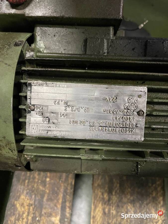 2x Silnik Elektryczny SEW 075 kw 3 fazowy z Radom