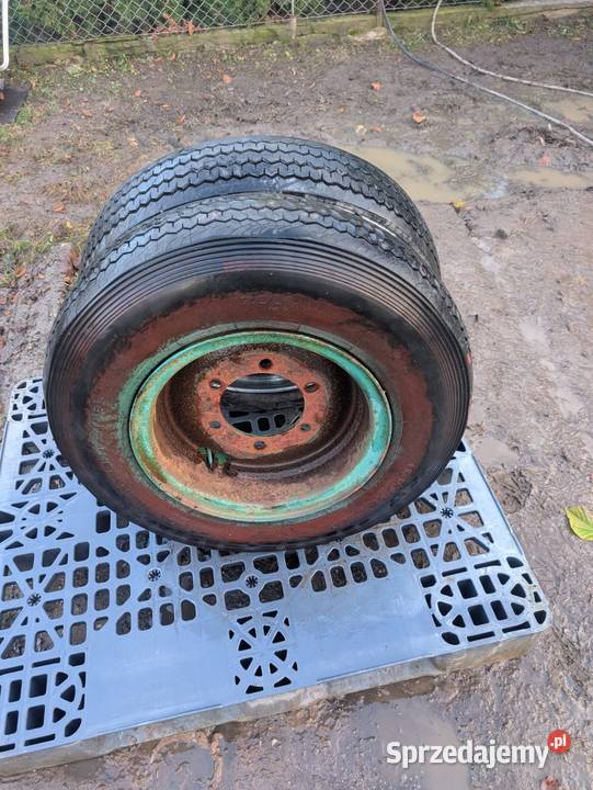 2x koła 700 R16 Vredestein Koła do przyczepy Wąbrzeźno