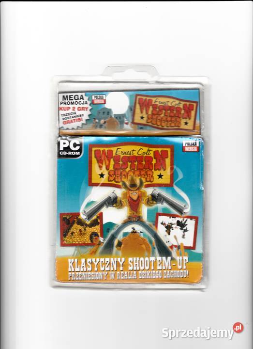 WESTERN SHOOTER Ernest Colt PC CDROM Klasyczny Warszawa