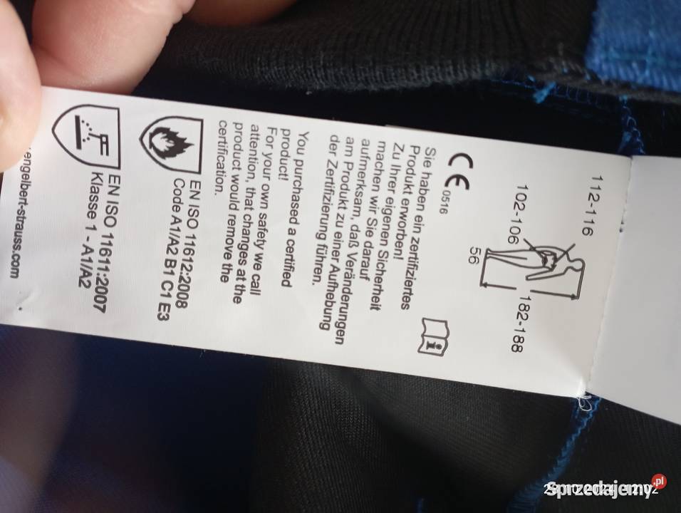 Engelbert Strauss Vision ogrodniczki spawalnicze Libusza