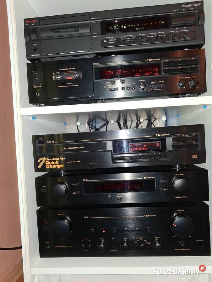 Wieża Nakamichi piękny klasyk Wieże i miniwieże Chorzelów