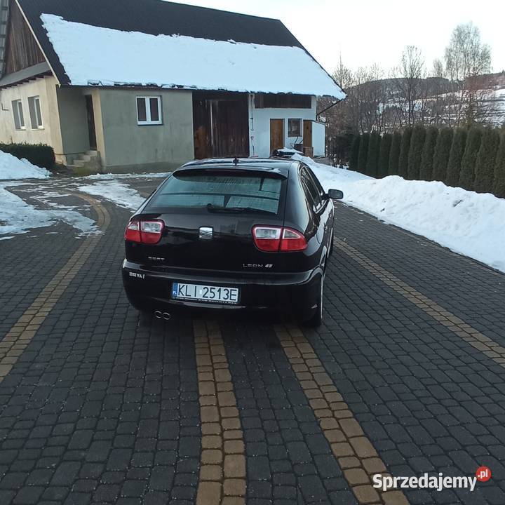 Seat Leon 19Tdi arl 150 Cupra 4x4 Recaro diesel Motoryzacja Mszana Dolna